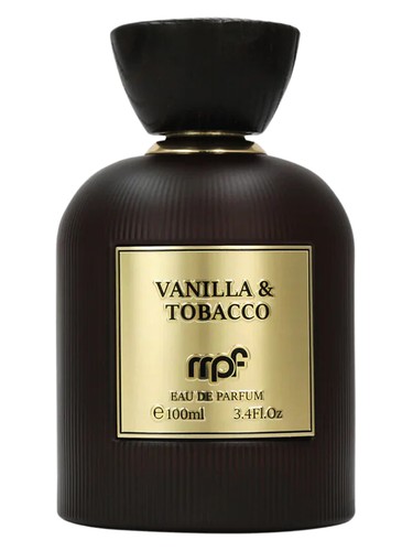 Frasco de Vanilla & Tobacco, de MPF