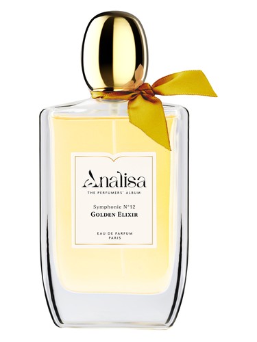 Frasco de Golden Elixir, de Analisa Parfums