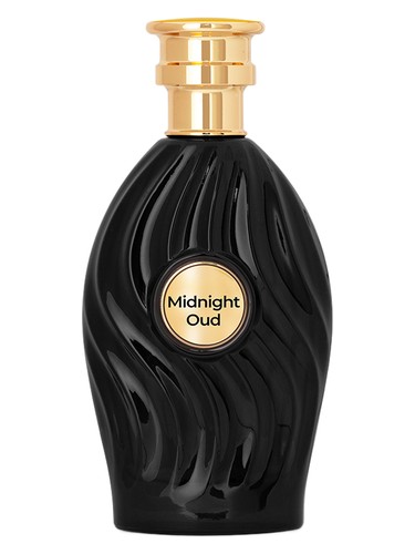 Frasco de Midnight Oud, de ALREHAB PERFUMES