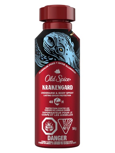 Frasco de Krakengard, de Old Spice