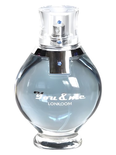 Frasco de You & Me Blue, de Lonkoom Parfum