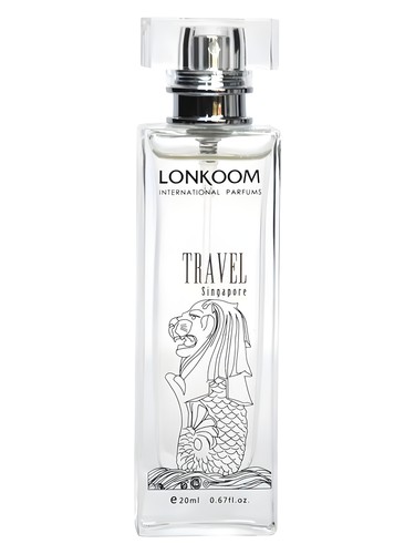 Frasco de Travel Singapore, de Lonkoom Parfum