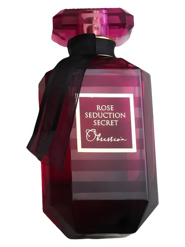 Frasco de Rose Seduction Secret Obsession, de Fragrance World