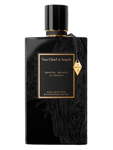 Frasco de Santal Blanc Le Parfum, de Van Cleef & Arpels