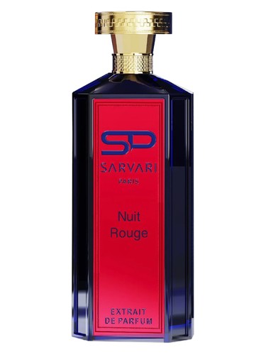 Frasco de Nuit Rouge, de Sarvari