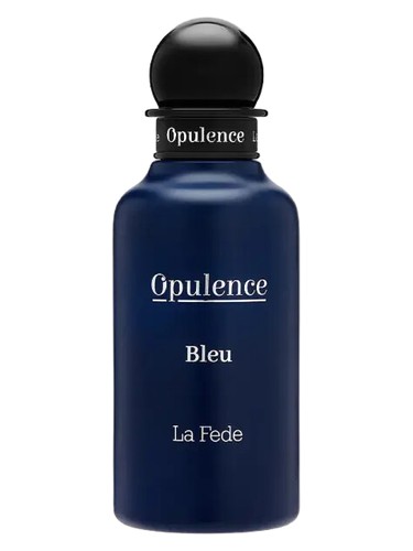 Frasco de Opulence Bleu, de Khadlaj Perfumes