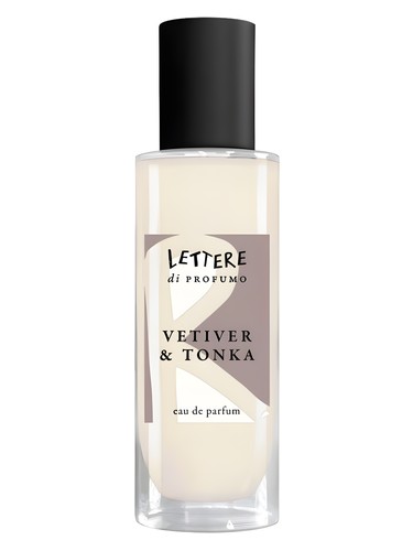 Frasco de Vetiver & Tonka, de Lettere di Profumo