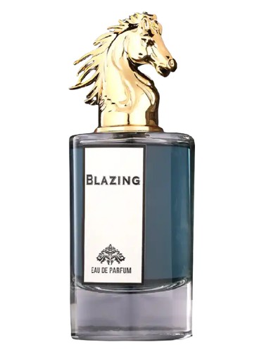Frasco de Blazing, de Fragrance World