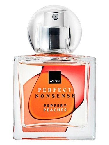 Frasco de Perfect Nonsense Peppery Peaches — Avon