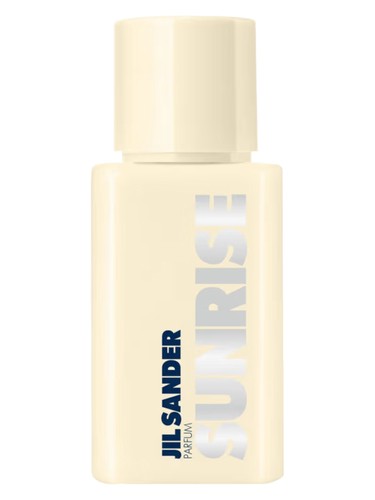 Frasco de Sunrise Parfum, de Jil Sander