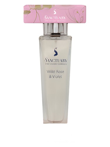 Frasco de Wild Rose & Violet, de Sanctuary Spa