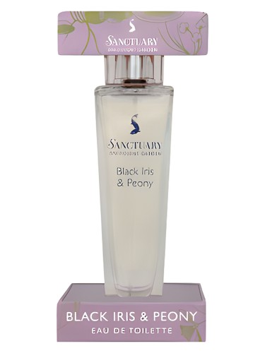Frasco de Black Iris & Peony, de Sanctuary Spa