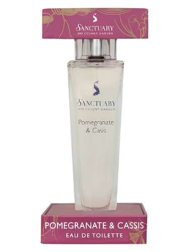 Frasco de Pomegranate & Cassis, de Sanctuary Spa