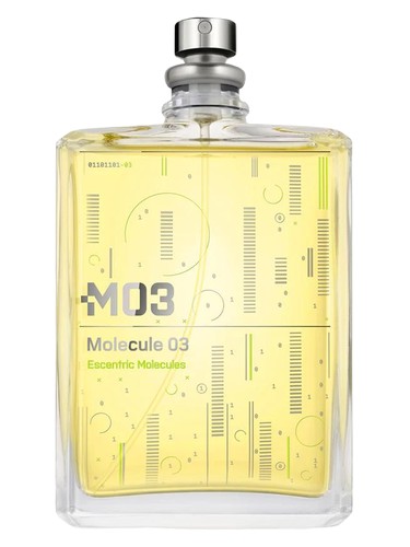 Frasco de Molecule 03, de Escentric Molecules