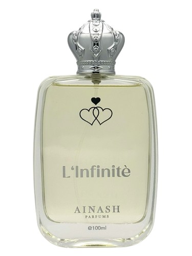 Frasco de L’Infinitè, de Ainash Parfums