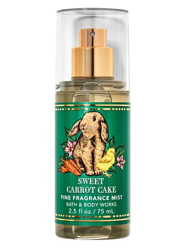 Frasco de Sweet Carrot Cake — Bath & Body Works