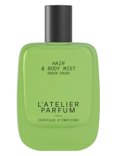 Frasco de Green Crush Hair and Body Mist, de L'Atelier Parfum