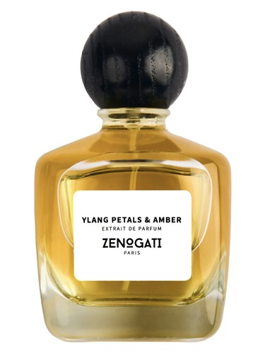 Frasco de Ylang Petals & Amber, de Zenogati