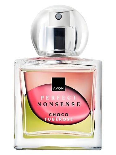 Frasco de Perfect Nonsense Choco Tuberose, de Avon
