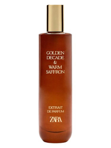 Frasco de Golden Decade & Warm Saffron, de Zara