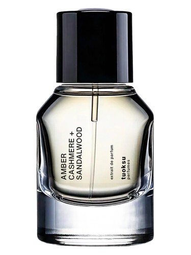 Frasco de Amber Cashmere + Sandalwood, de Tuoksu