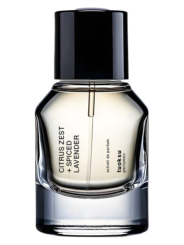 Frasco de Citrus Zest + Spiced Lavender, de Tuoksu