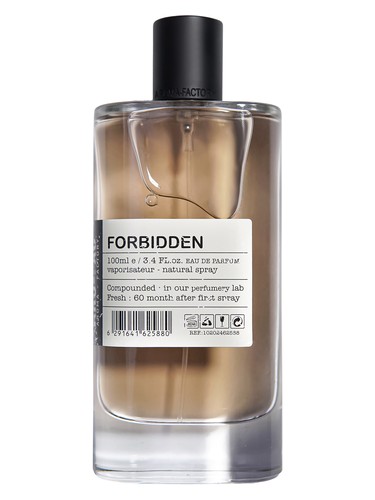 Frasco de FORBIDDEN, de ARO-FAC Aroma Factory