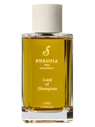 Frasco de Land of Champions, de Fueguia 1833