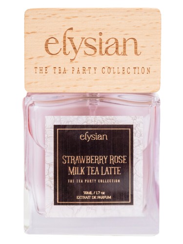 Frasco de Strawberry Rose Milk Tea Latte, de Elysian