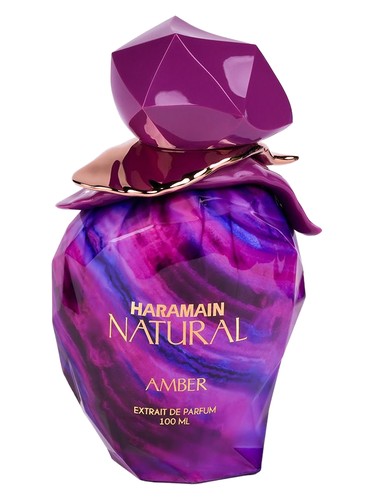 Frasco de Natural Amber, de Al Haramain Perfumes