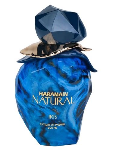 Frasco de Natural Iris, de Al Haramain Perfumes