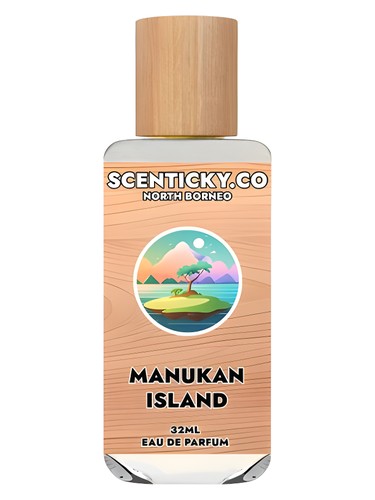 Frasco de Manukan Island, de SCENTICKY.CO