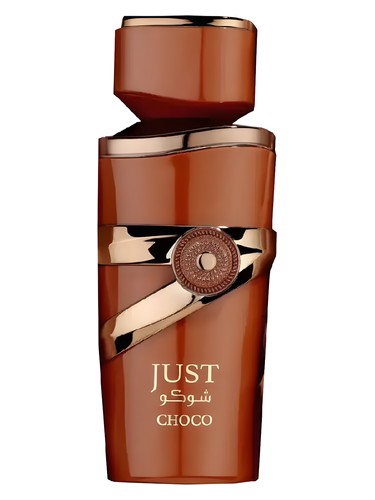 Frasco de Just Choco, de Fragrance World