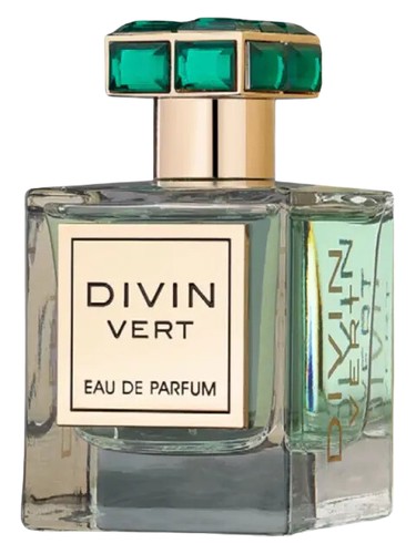 Frasco de Divin Vert, de Fragrance World