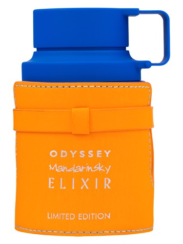 Frasco de Odyssey Mandarin Sky Elixir, de Armaf