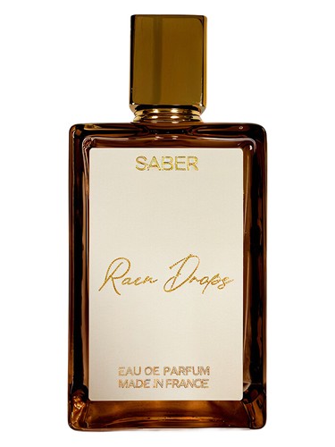 Frasco de Rain Drops, de Saber Premium Perfume