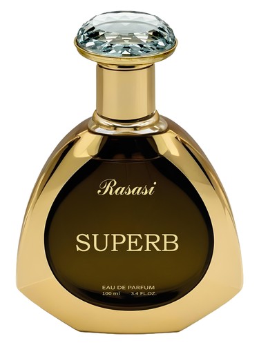 Frasco de Superb Green, de Rasasi