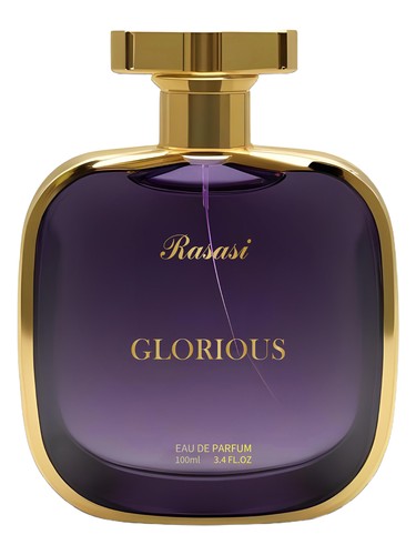 Frasco de Glorious Black Pour Femme, de Rasasi