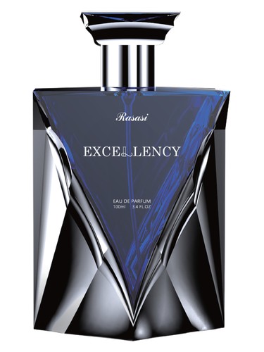 Frasco de Excellency Blue Pour Homme, de Rasasi