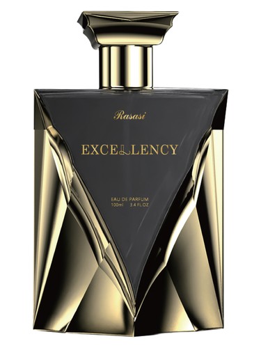 Frasco de Excellency Black Pour Homme, de Rasasi
