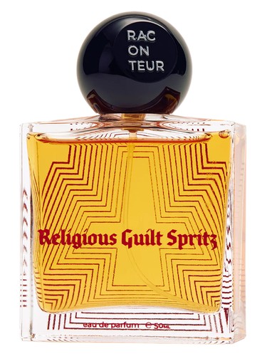 Frasco de Religious Guilt Spritz, de The Raconteur