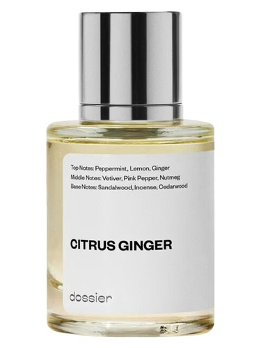 Frasco de Citrus Ginger, de Dossier