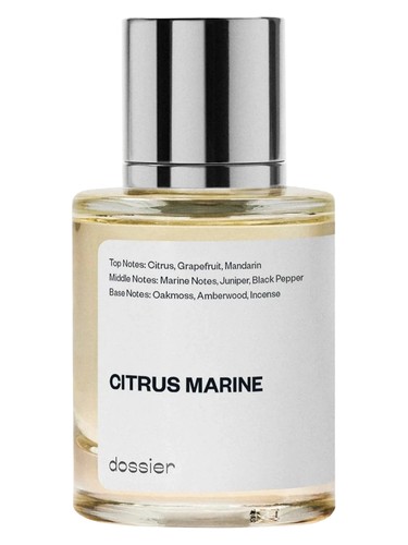 Frasco de Citrus Marine, de Dossier