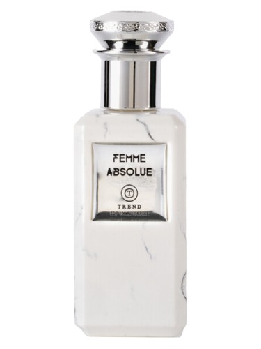 Frasco de Femme Absolue, de Trend Perfumes