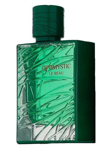 Frasco de Optimystic Le Beau, de Fragrance World