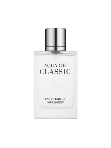 Frasco de Aqua de Classic Eau de Parfum, de Fragrance World