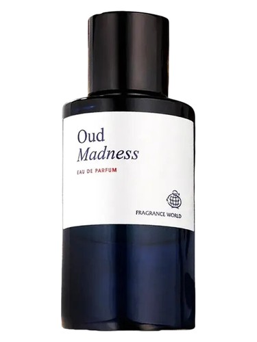 Frasco de Oud Madness, de Fragrance World
