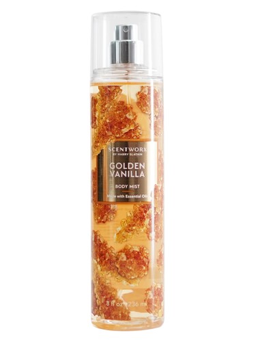 Frasco de Golden Vanilla, de ScentWorx by Slatkin + Co.