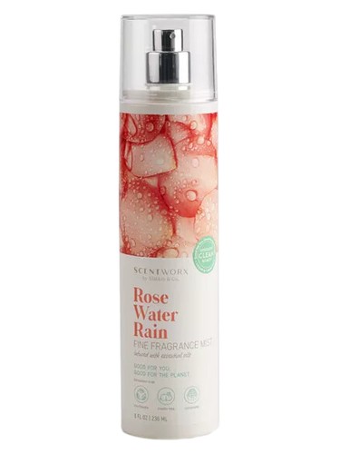 Frasco de Rose Water Rain, de ScentWorx by Slatkin + Co.