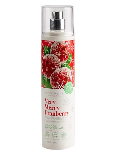 Frasco de Very Merry Cranberry, de ScentWorx by Slatkin + Co.